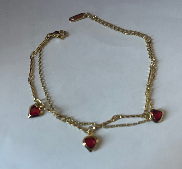 Triple Crush Anklet