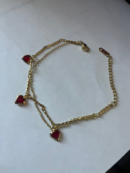 Triple Crush Anklet