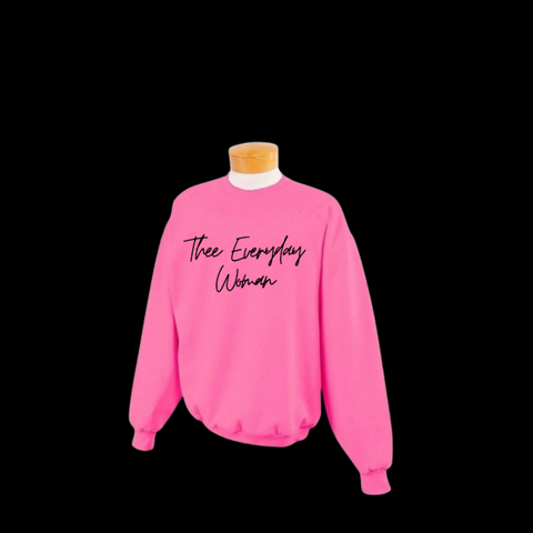 Thee Everyday Woman Preppy sweatshirt